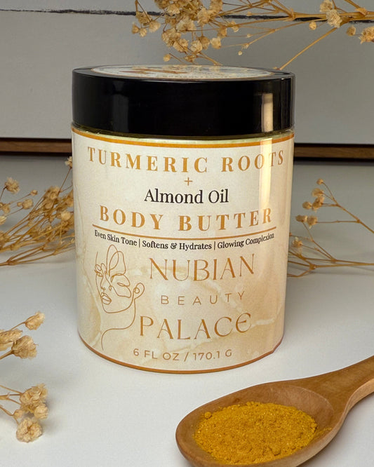 Turmeric Roots + Almond Oil Body Butter
