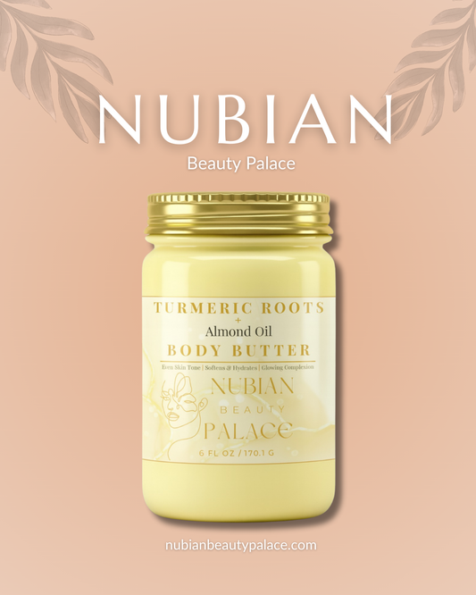 Nubian - Turmeric Roots + Almond Oil Body Butter