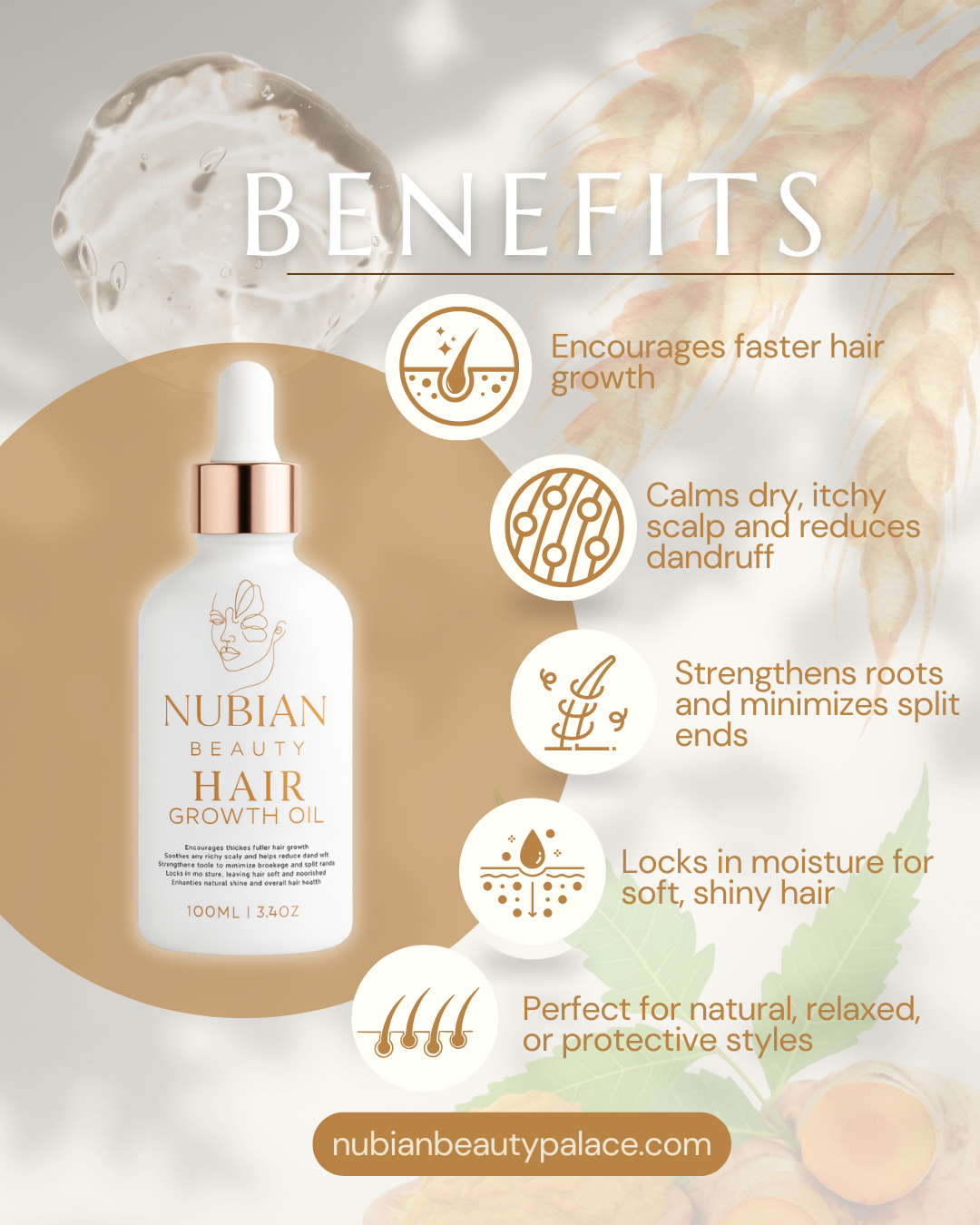 Nubian - Hair Growth Oil