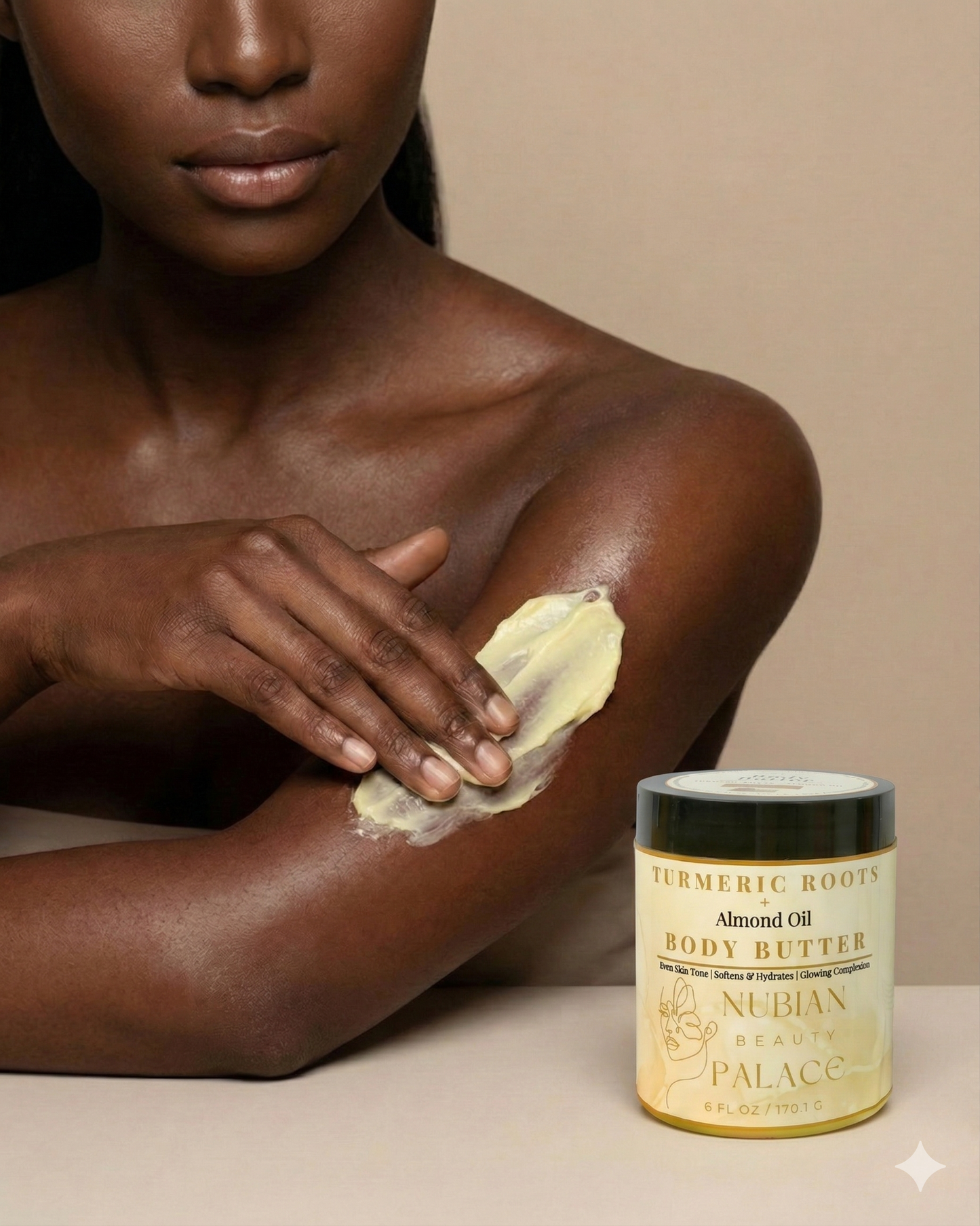 Turmeric Roots + Almond Oil Body Butter