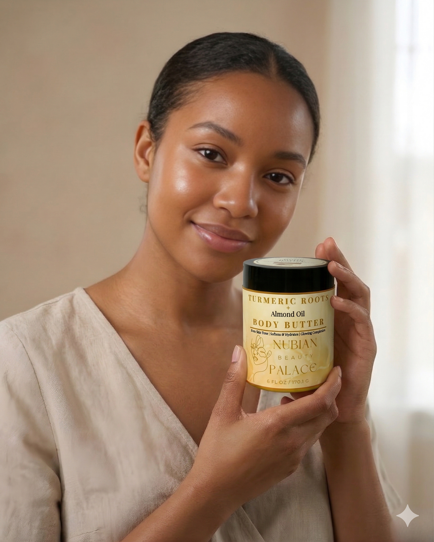 Turmeric Roots + Almond Oil Body Butter