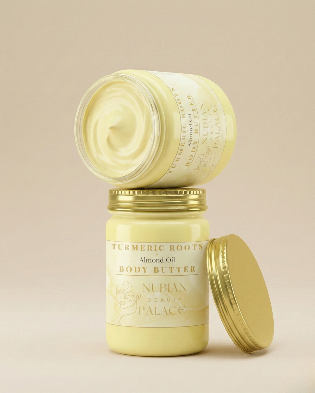 Turmeric Roots + Almond Oil Body Butter