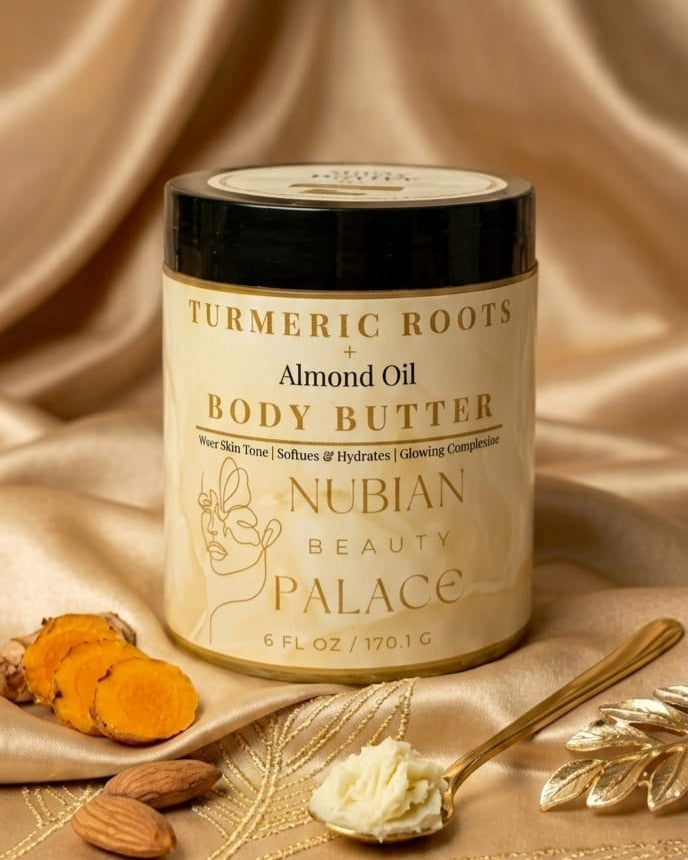 Turmeric Roots + Almond Oil Body Butter