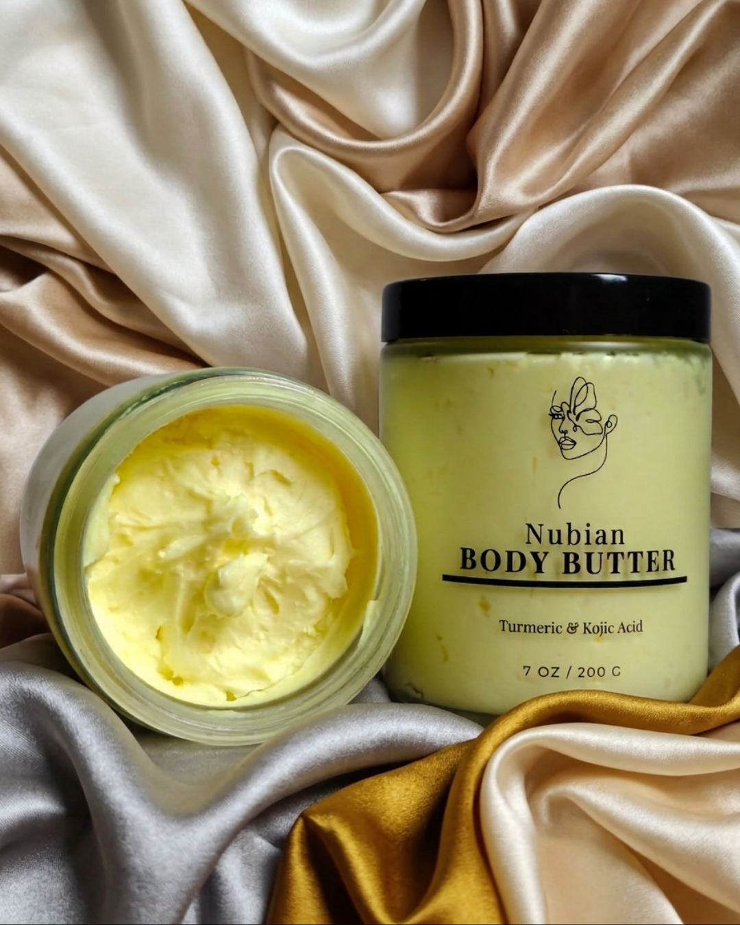 Turmeric Roots + Almond Oil Body Butter